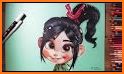 How to Draw Wreck It Ralph Vanellope related image