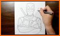 How To Draw DeadPool related image