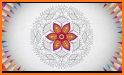 Coloring Mandala - Adult Coloring Books related image