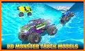 Monster Truck 3D : City Highway Drift Racing Game related image