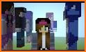 Youtubers Skins for MCPE related image