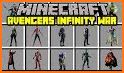 Skins AVENGERS for MCPE - infinity WAR related image