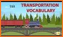 Kids Words | Transport, Jobs related image