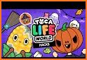 Tricks | toca boca halloween party related image