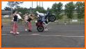 Moto Bike Stoppie Kiss wheelie Stunts related image