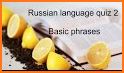 Russian language quiz related image