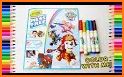 Paw Puppy Patrol Hero Coloring Book related image