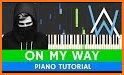 Alan Walker - On My Way Piano Tiles related image