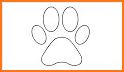 Paw puppy Coloring dogs related image