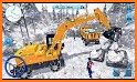 City Snow Blower Truck: Excavator Snow Plow Games related image