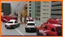 Dinosaur Police Car related image