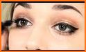 Eyes makeup steps for girls related image