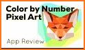 Pixel Art Coloring Book - Number Coloring Style related image