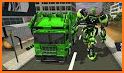 Heavy Garbage Truck Robot Wars: flying robot games related image