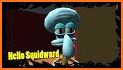 Squidward. Bob's Neighbor of Sponge 3D related image