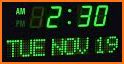 LED Digital Clock Live Wallpaper related image