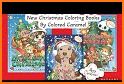 Christmas Doodle Coloring Book related image