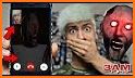 granny video call/chat game prank related image