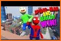 Spider vs Baldi Fall Neighbor Flat related image