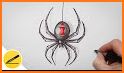 How to Draw Black Spider related image