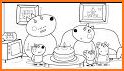 Peppas PIg Coloring Book: For Fun related image