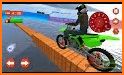 Racing Bike 3D Trial Bike Stunts Ramp Bike Jumping related image