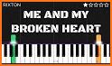 Broken Heart Gravity Keyboard Background related image