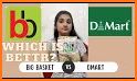 Online Grocery : Jiomart Big basket Grofers D mart related image