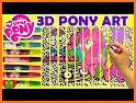 Mickey Craft 3D Coloring Book by Number related image