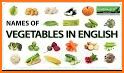 Learn Vegetables in English related image