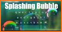 Animated Bubbles Keyboard Theme related image