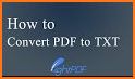 PDF translator – PDF to text converter and editor related image