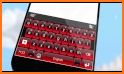 Red Black 3D Keyboard Theme related image