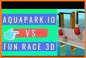 aquapark.io - water slide race related image