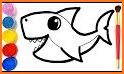 Baby Shark Coloring and Drawing related image