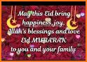 Eid Mubarak wishes stickers related image