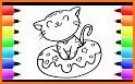 Cats - Children Coloring Book related image