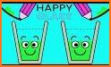 Happy Glass - Draw A Line related image