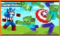 Mod Captain America SuperHero Minecraft related image