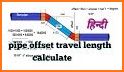 Offset Pipes calculator related image