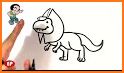 How to Draw Cartoon Dinosaurs Step by Step related image