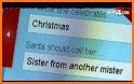 Message from Santa!  video, phone call, voicemail related image