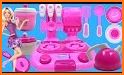 Barbie Doll Kitchen Set Toys Videos related image