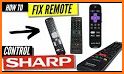 Sharp TV Remote Control related image