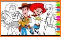 Toy Story coloring cartoon fan related image