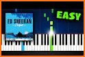 Ed Sheeran Perfect Piano Tiles Game related image