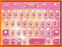 Pink Love Princes Keyboard Theme related image