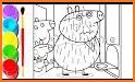 Peppa Pig Colouring In related image