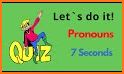 English Grammar Pronouns Quiz related image