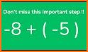 Operations with integers - 6th grade math skills related image